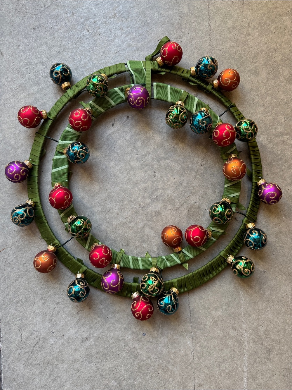 Festive Handmade Holiday Wreath